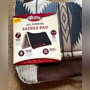 Weaver saddle pad